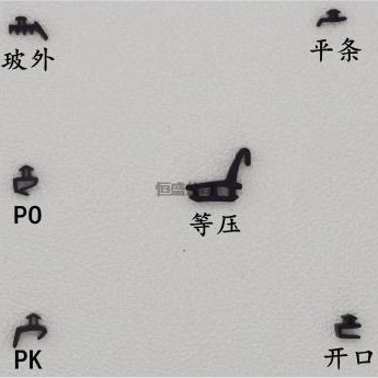 塔旋牌三元乙丙膠條類【箱裝】   /平條、平板、開(kāi)口、等壓、PK、PO皮條密封防水條壓嘴大膠條定做